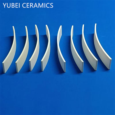 Curved Alumina Ceramic Sheet Cambered Plate 99% Al2O3